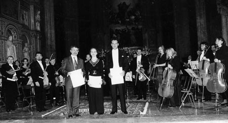 Chiesa S. Maria Gloriosa dei Frari Venice Orchestra Internazionale Italia, Dirigent Sandro Marcotulli und Julia Fischer, Violine